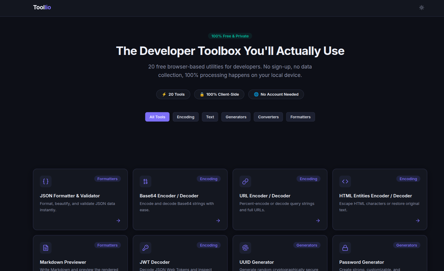 Developer Portfolio